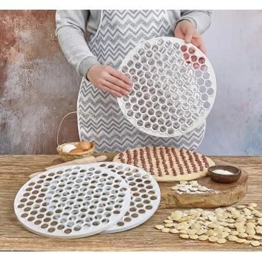 BÜYÜK - 32CM MANTI KALIBI PLASTİK (5468)