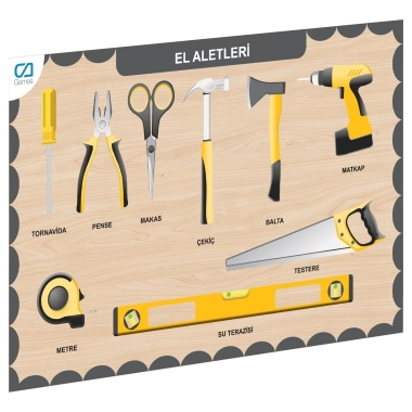 CAAHS-3210 CA GAMES AHŞAP EL ALETLERİ BUL-TAK