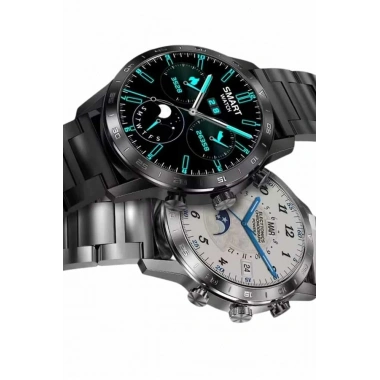 Çağrı Cevaplama Sesli Asistan Çoklu Dil Desteği 5.0 Bluetooth Akıllı Saat