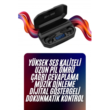 Çağrı Cevaplayabilen Akıllı Saat 5.2 Bluetooth Bağlantılı Gaming Kulaklık