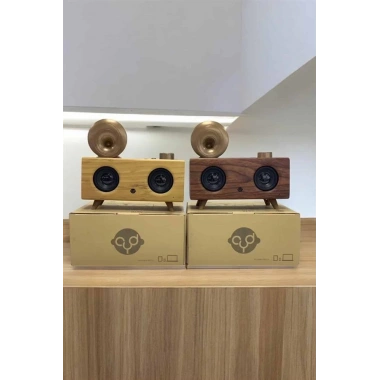 Çalar Radyo Müzik Kutusu Nostaljik Hoparlör Speaker
