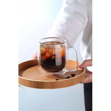 Cam Çift Cidarlı Bardak 350 ml