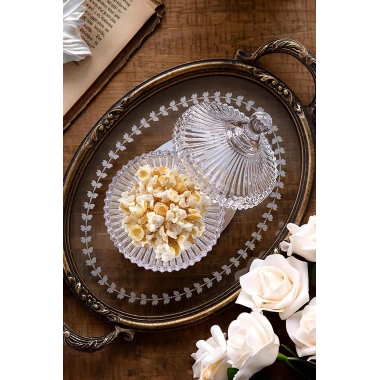 Cam Çizgili Şekerlik 50 ml