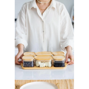 Cam Kahvaltılık Seti 13 Parça