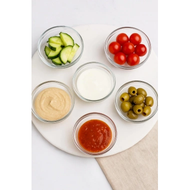 Cam Kase Seti 6’lı 155 ml