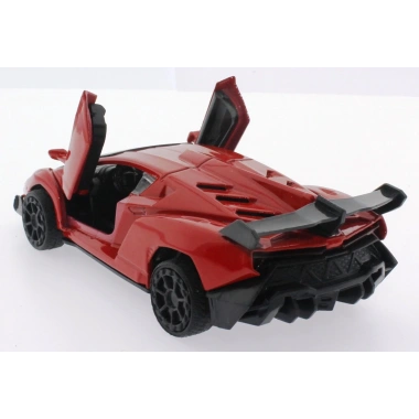 Çek Bırak Kırmızı Metal Spor Araba Sl6607B