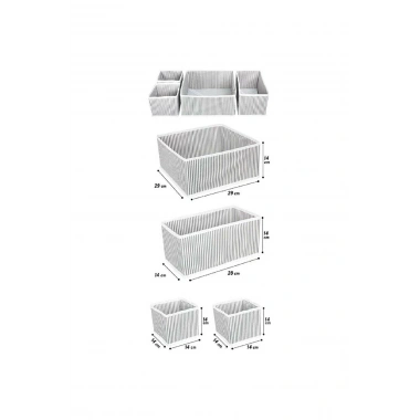 Çekmece Düzenleme Kutu Seti Organizer 4lü Set (5468)