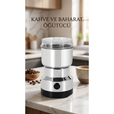 Çelik Kahve ve Baharat Öğütücü Makine, Ayarlanabilir Öğütme