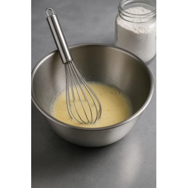 Çelik Küçük Yumurta Çırpıcı 14 cm