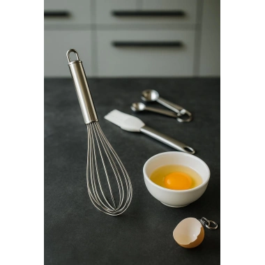 Çelik Küçük Yumurta Çırpıcı 14 cm