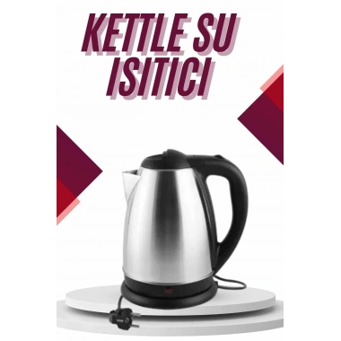 Çelik Su Isıtıcı Kettle Dayanıklı Paslanmaz Çelik Uzun Ömürlü