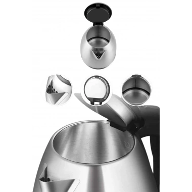 Çelik Su Isıtıcı Kettle Dayanıklı Paslanmaz Çelik Uzun Ömürlü