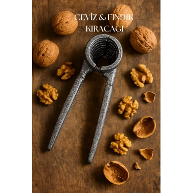 Ceviz ve Fındık Kırıcı - Dayanıklı Döküm Gövde