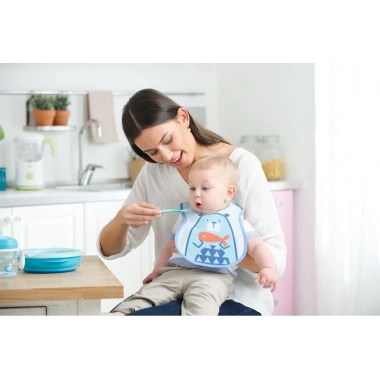 Chicco 4 Parça Beslenme Seti +6 Ay - Erkek