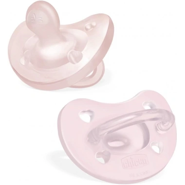Chicco PhysioForma Soft 2li Silikon Emzik 2-6 Ay Kız
