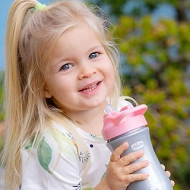 Chicco Pop-Up Pipetli Bardak 2 Yaş+ 350 ml - Pink