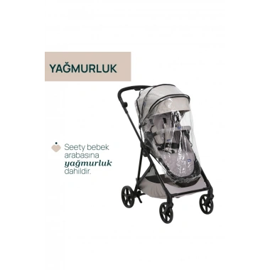 Chicco Seety Çift Yönlü Bebek Arabası - Florence Beige