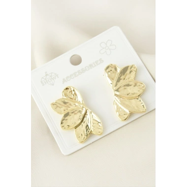 Çiçek Metal Küpe