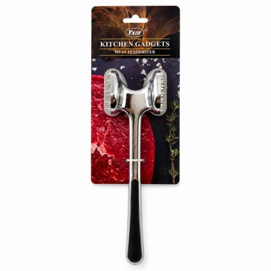 ÇİFT BAŞLI - KOMPLE METAL PASLANMAZ ÇELİK ET DÖVECEK (5468)