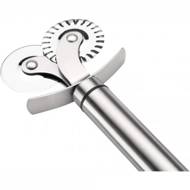 Çift Başlıklı Pizza Hamur Bıçağı