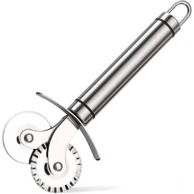 Çift Başlıklı Pizza Hamur Bıçağı