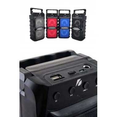 Çift Çıkışlı Güçlü Bataryalı Kablosuz Yüksek Ses Kaliteli Bluetooth Hoparlör