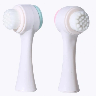 Çift Taraflı 3D Yumuşak Yüz Bakım Fırçası (5468)