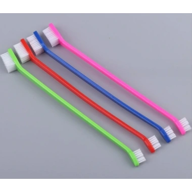 ÇIFT TARAFLI HAYVAN DIŞ FİRÇASI 4 LÜ SET