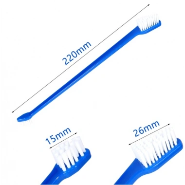 Çift Taraflı Hayvan Diş Fırçası 4 lü set (5468)