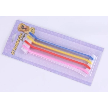 Çift Taraflı Hayvan Diş Fırçası 4 lü set (5468)