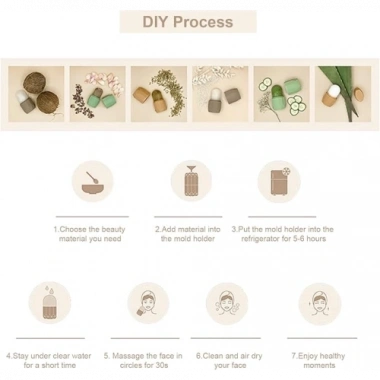 Cilt Bakım Buz Yüz Silindiri