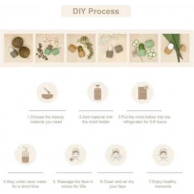 Cilt Bakım Buz Yüz Silindiri