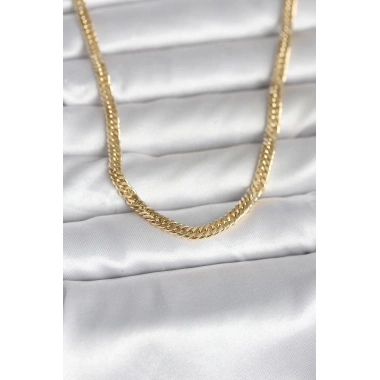 CM 14K Gold Renk Zincir Model 45 cm Kadın Kolye