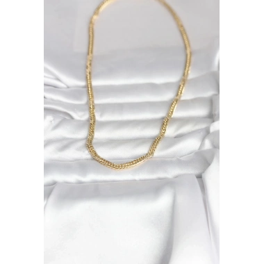 CM 14K Gold Renk Zincir Model 45 cm Kadın Kolye