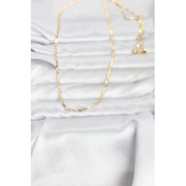 CM 14K Gold Renk Zincir Model 60 cm Kadın Kolye