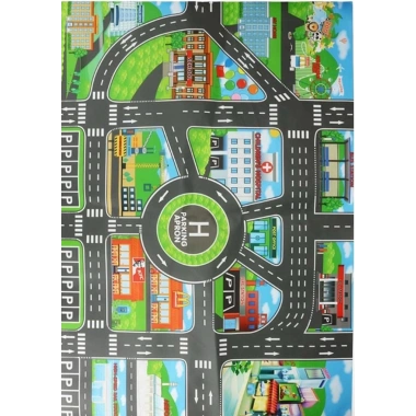 Çocuk Oyun Matı (mutlu Şehir Hayatı)