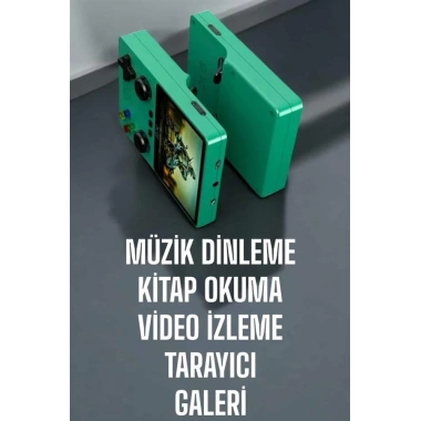 Çocuklara Özel 666 Oyunlu X6 Atari Video İzleme ve Müzik Dinleme