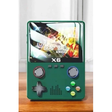 Çocuklara Özel 666 Oyunlu X6 Atari Video İzleme ve Müzik Dinleme