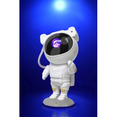 Çocuklara Özel Projeksiyon Astronot Lamba Speaker Sevimli