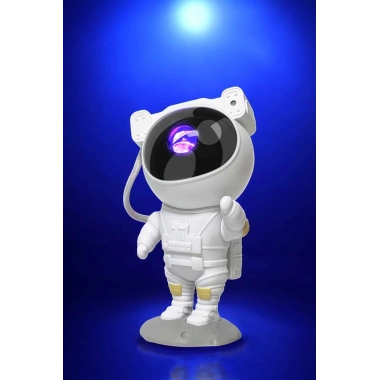 Çocuklara Özel Projeksiyon Astronot Lamba Speaker Sevimli