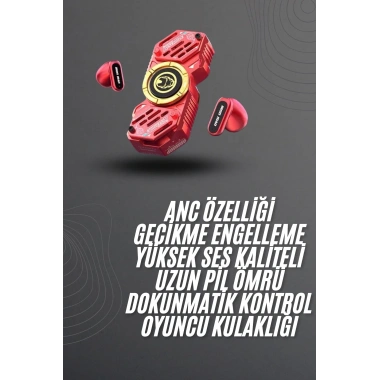 Çocuklara Özel Stres Çarklı Kablosuz Bluetooth Kulaklık ANC Özellikli