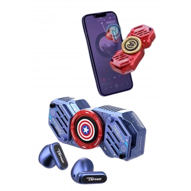 Çocuklara Özel Stres Çarklı Kablosuz Bluetooth Kulaklık ANC Özellikli