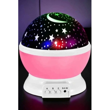 Çocuklara Özel Yıldızlı Gece Lambası