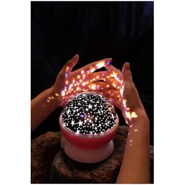 Çocuklara Özel Yıldızlı Gece Lambası