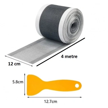 Çok Amaçlı Gider Süzgeci ve Sineklik Tamir Kiti 10 cm * 4 metre (5468)