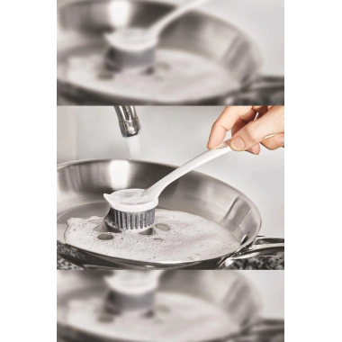 Çok Amaçlı Silikon Bulaşık Yıkama & Lavabo Temizleme & Mutfak Tezgahı Temizleme Fırçası