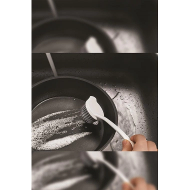 Çok Amaçlı Silikon Bulaşık Yıkama & Lavabo Temizleme & Mutfak Tezgahı Temizleme Fırçası