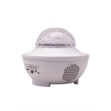 Çok Renkli Projektör Lamba Disko Topu Gece Lambası Kablosuz