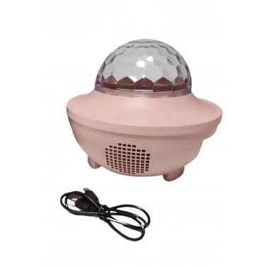 Çok Renkli Projektör Lamba Disko Topu Gece Lambası Kablosuz