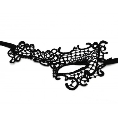 Dantel Tül Malzemeden İmal Sarı Renk Balo Parti Maskesi Venedik